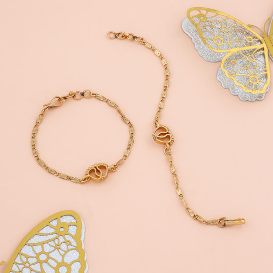 Baby Footprint Bracelet - Pair