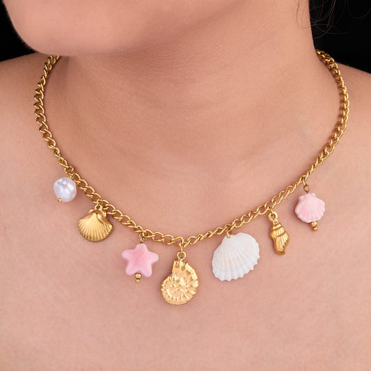 Beach Charm Necklace