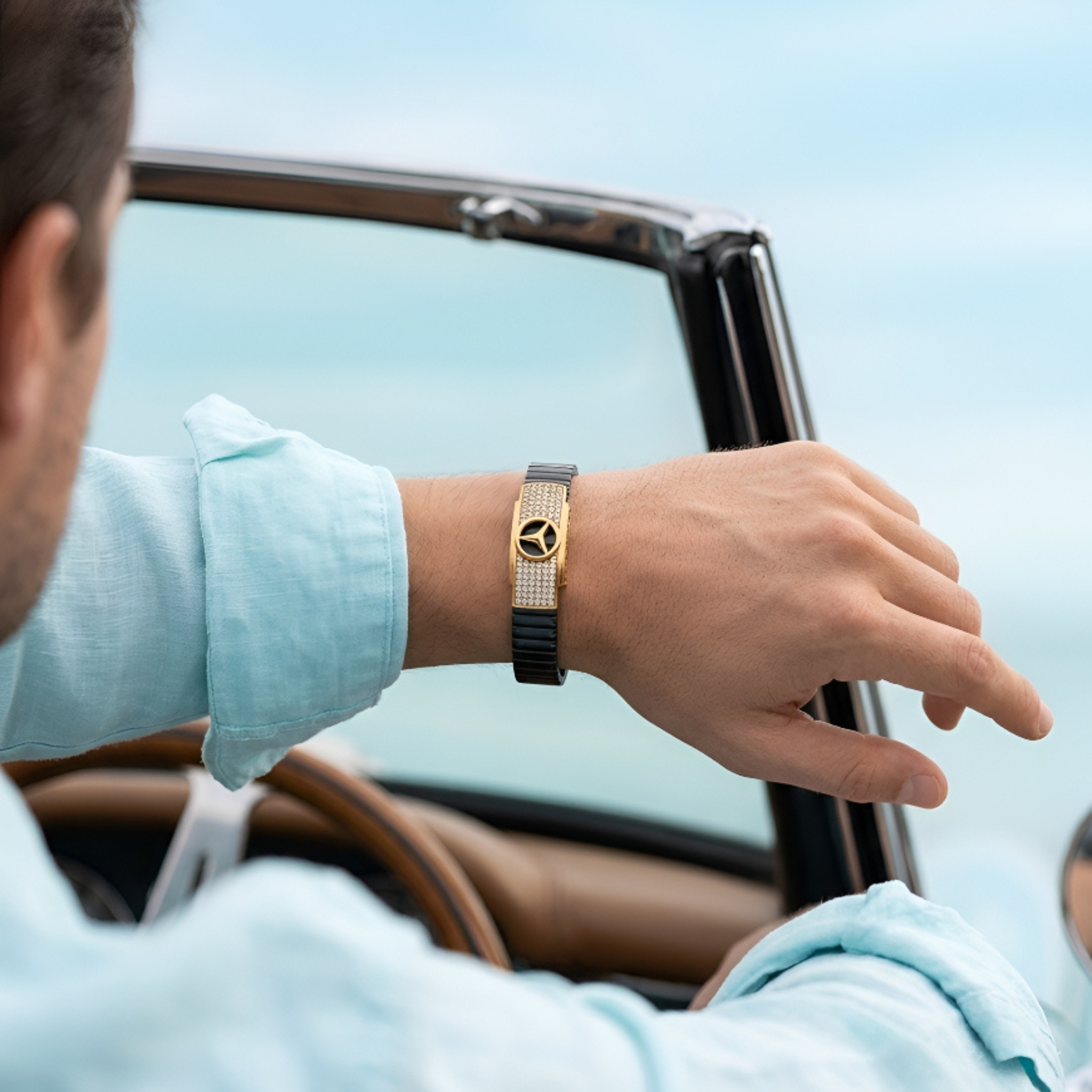Bold statement bracelets for men by ZJOOLRY
