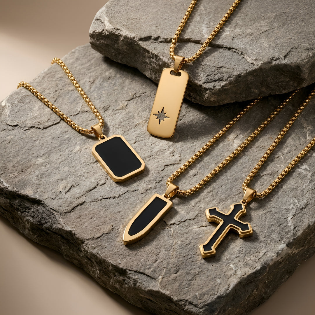 Men's Necklaces Collection – Premium Stainless Steel Chain and Pendant Necklaces for Men ZJOOLRY