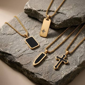 Men's Necklaces Collection – Premium Stainless Steel Chain and Pendant Necklaces for Men ZJOOLRY