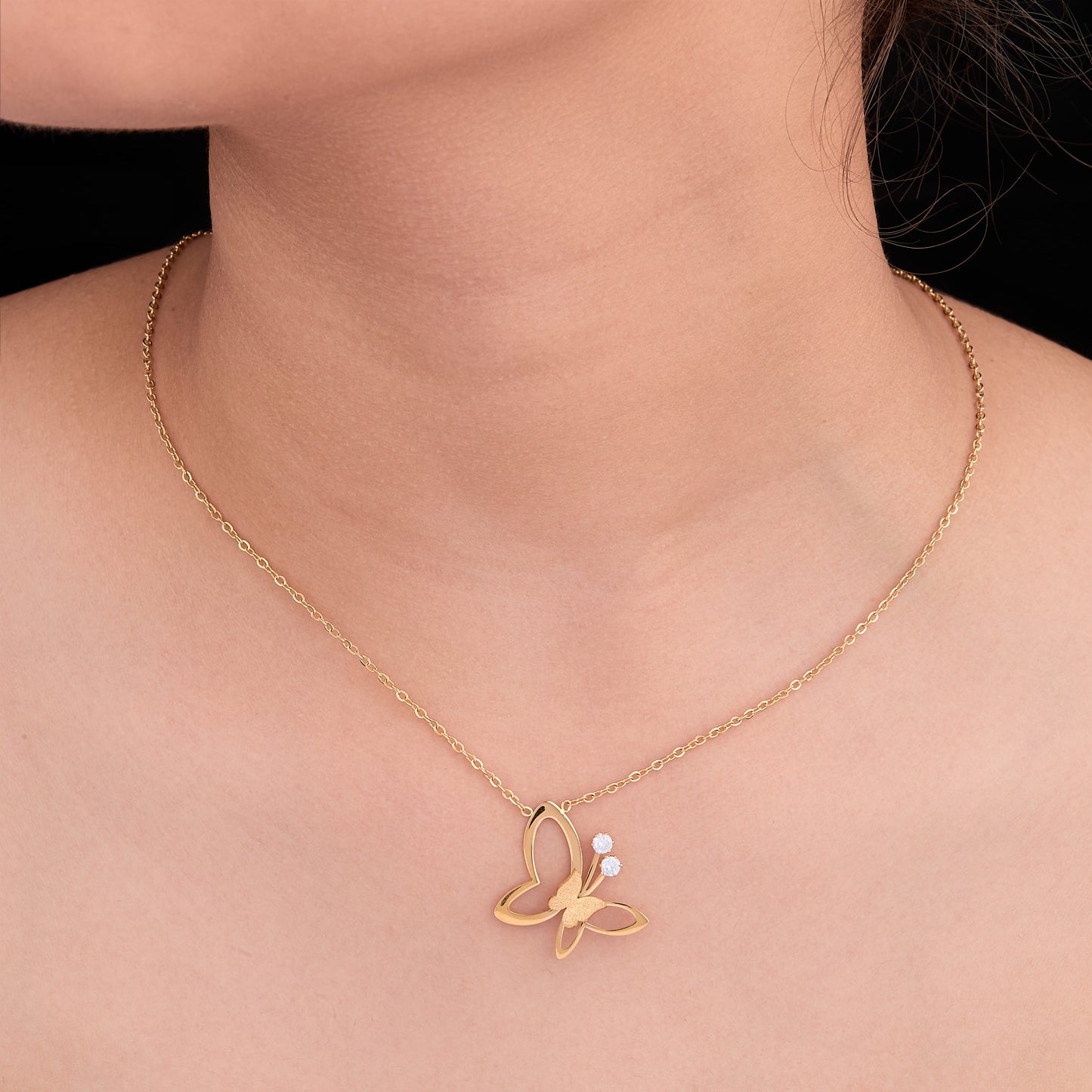 Butterfly Pendal Necklace