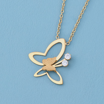Butterfly Pendal Necklace