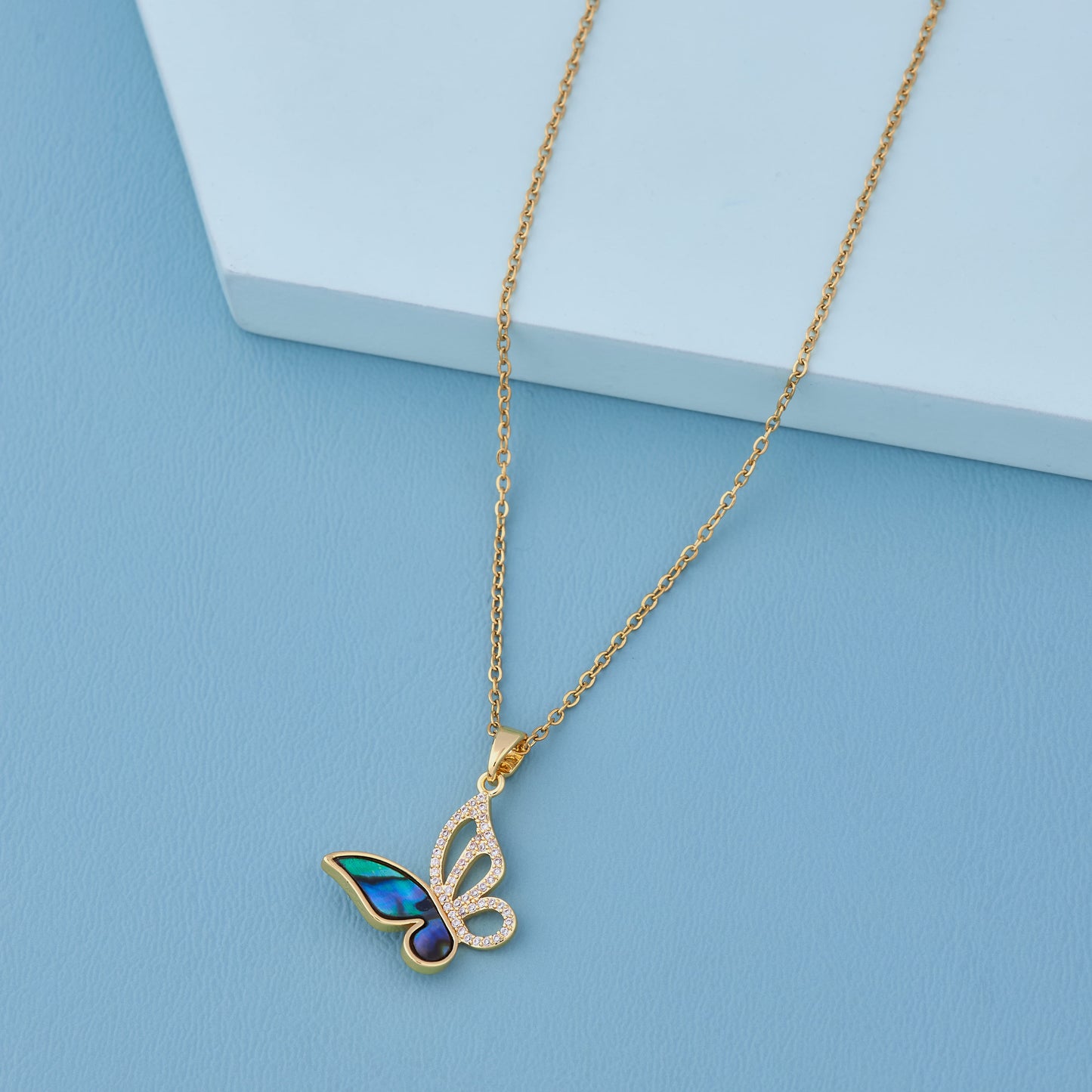 Colorful Butterfly Necklace