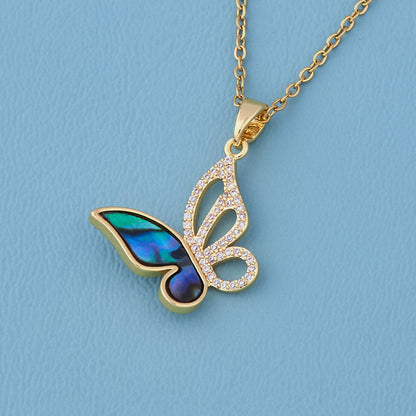 Colorful Butterfly Necklace