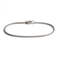 Classic Minimal Silver Bracelet for men