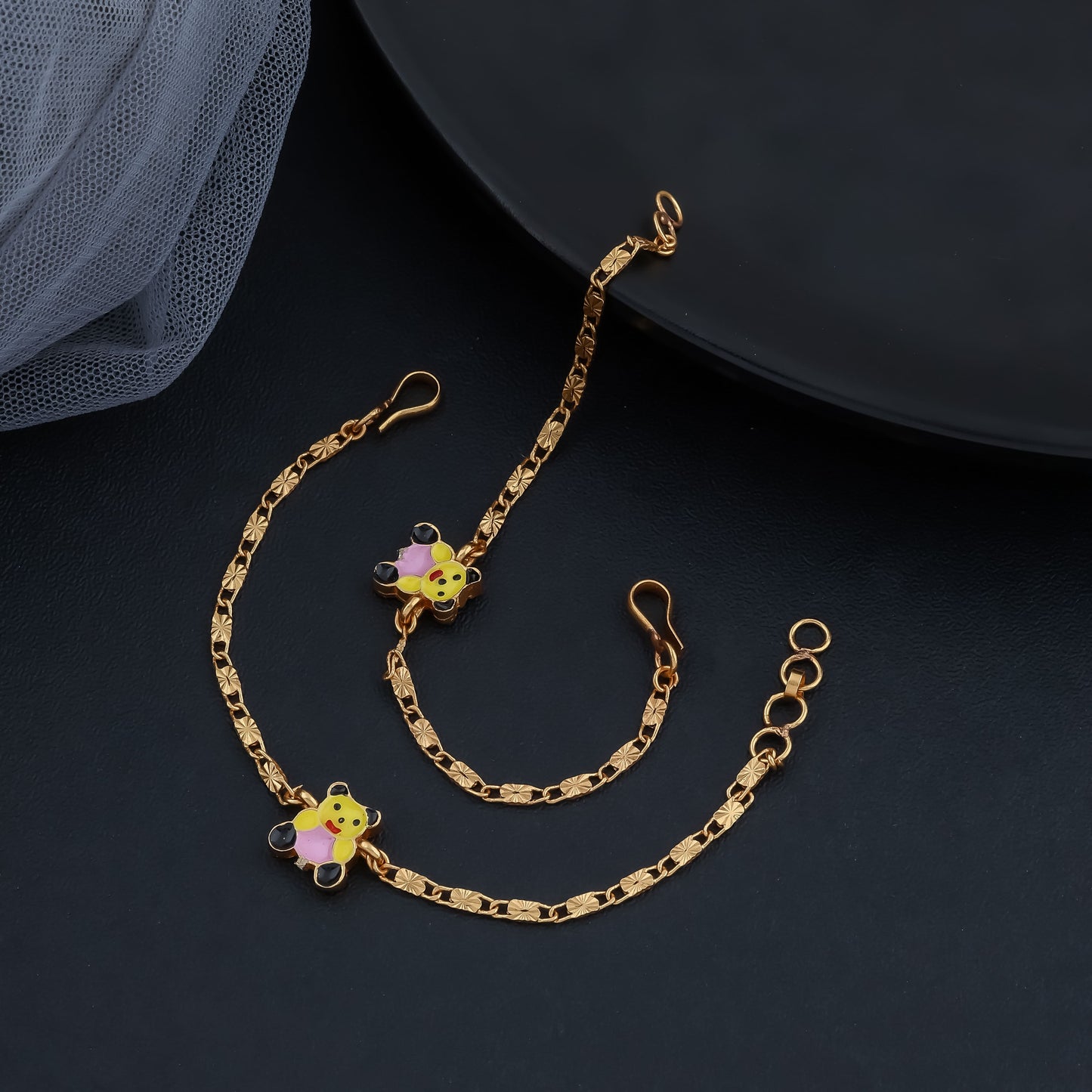 Colorful Panda Bracelet - Pair