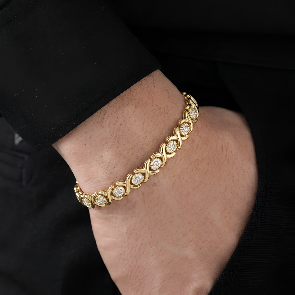 Crossweave Orb Bracelet for Men