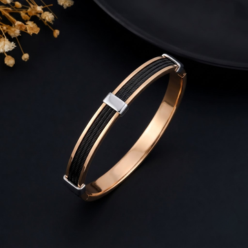 Dual Tone Goldline Kada for Men