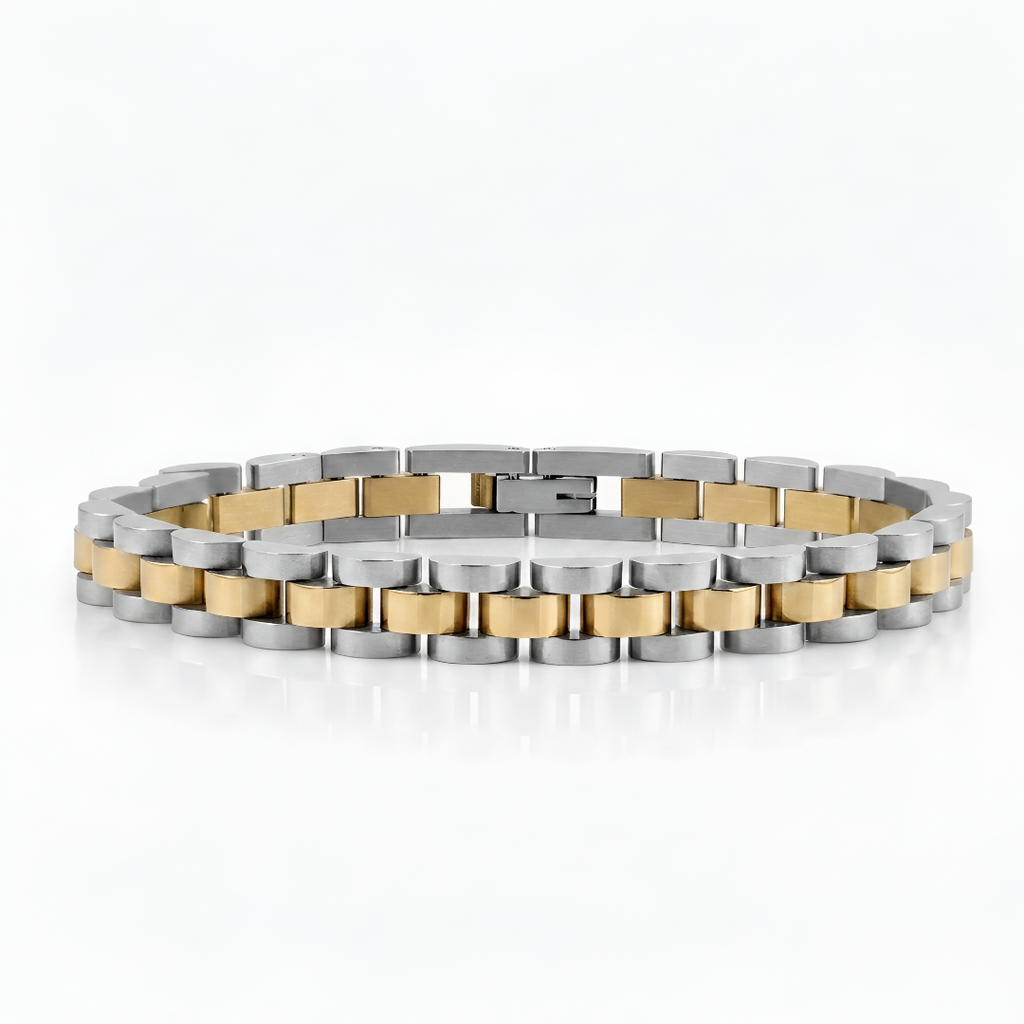 Elite Dual Tone Bracelet for Men