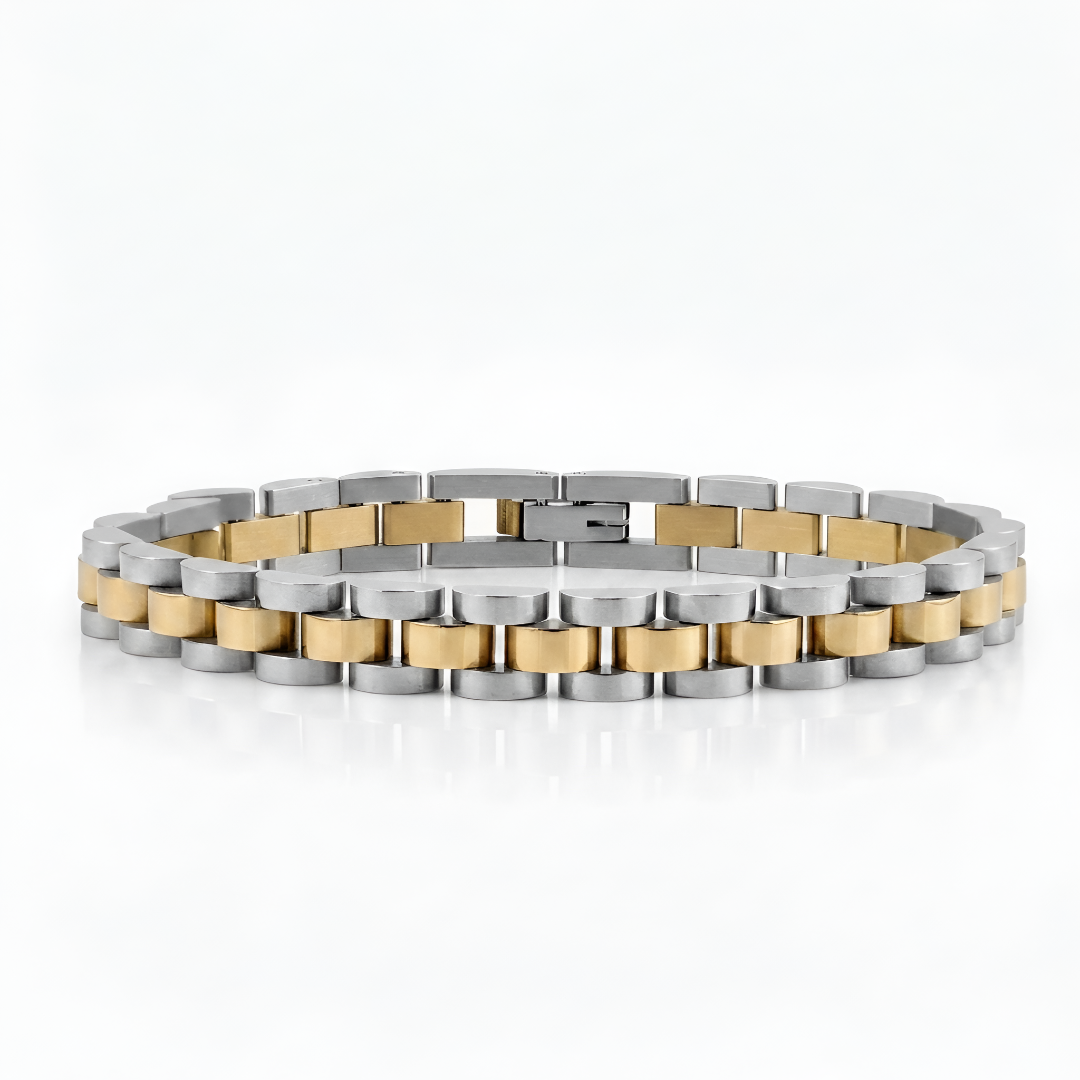 Elite Dual Tone Bracelet for Men