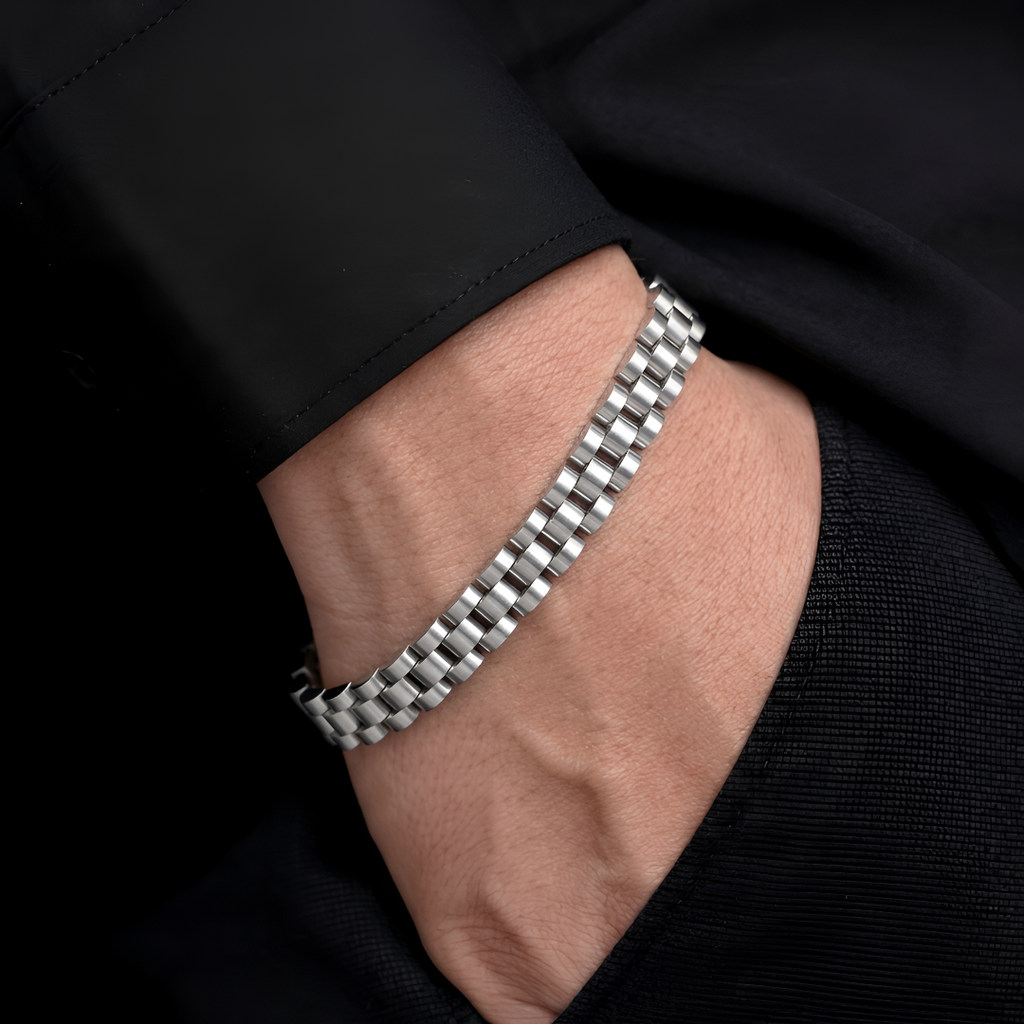 Elite Silver Bracelet for Men