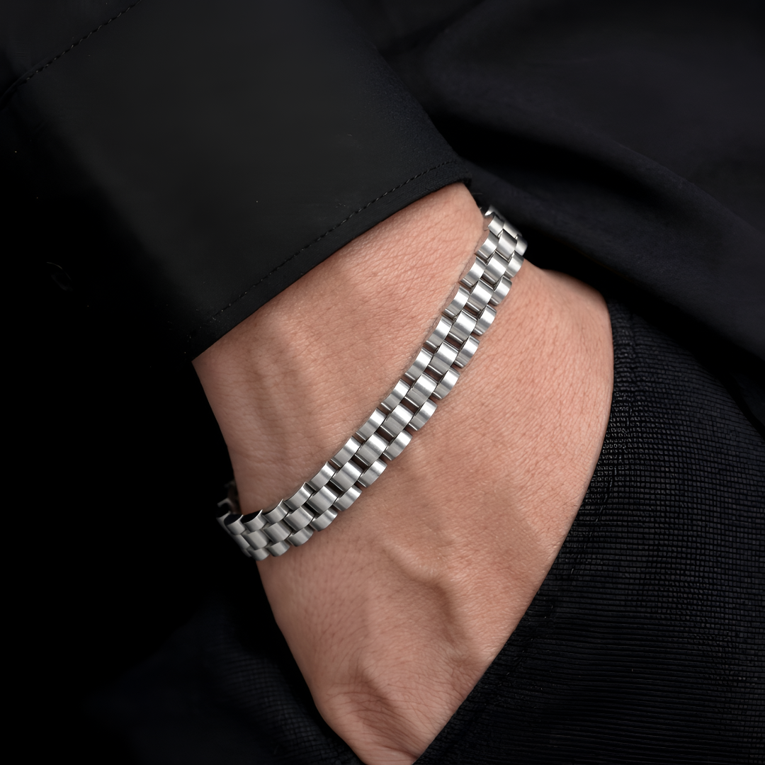 Elite Silver Bracelet for Men