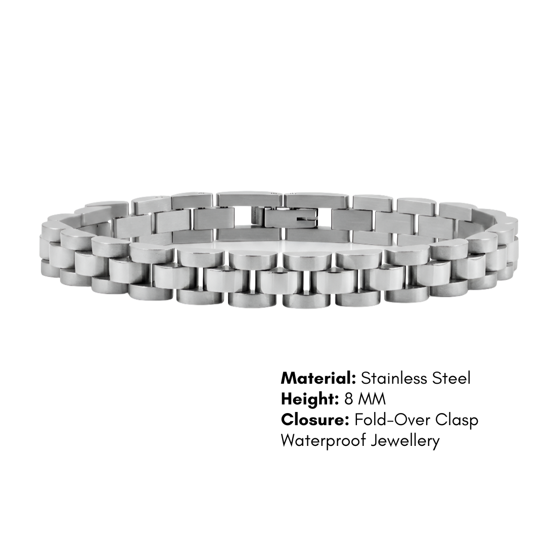 Elite Silver Bracelet for Men