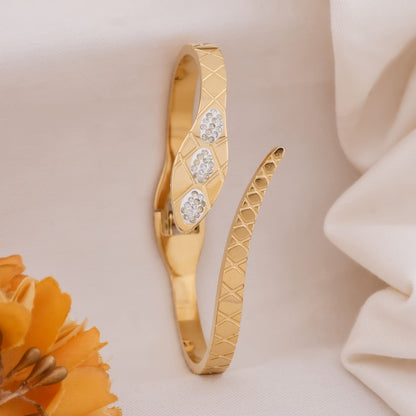 Golden Serpent Bracelet