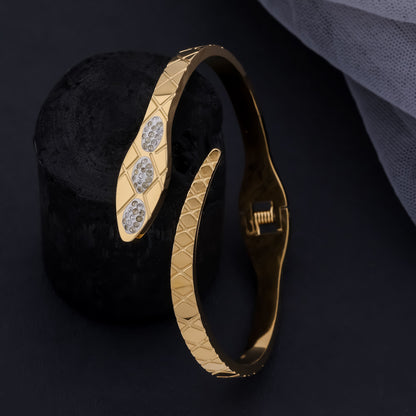 Golden Serpent Bracelet