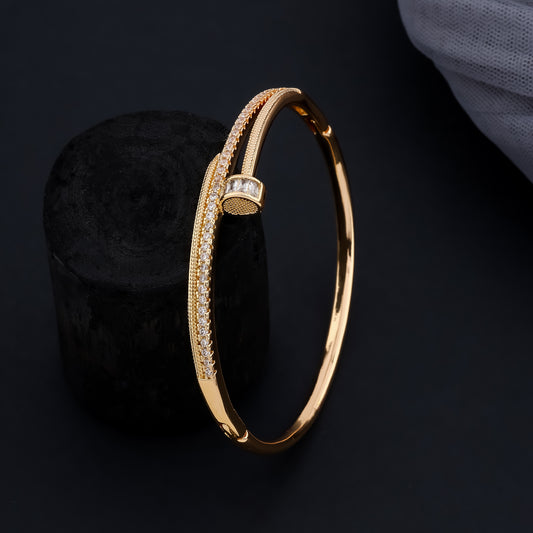 Diamond Nail Bracelet