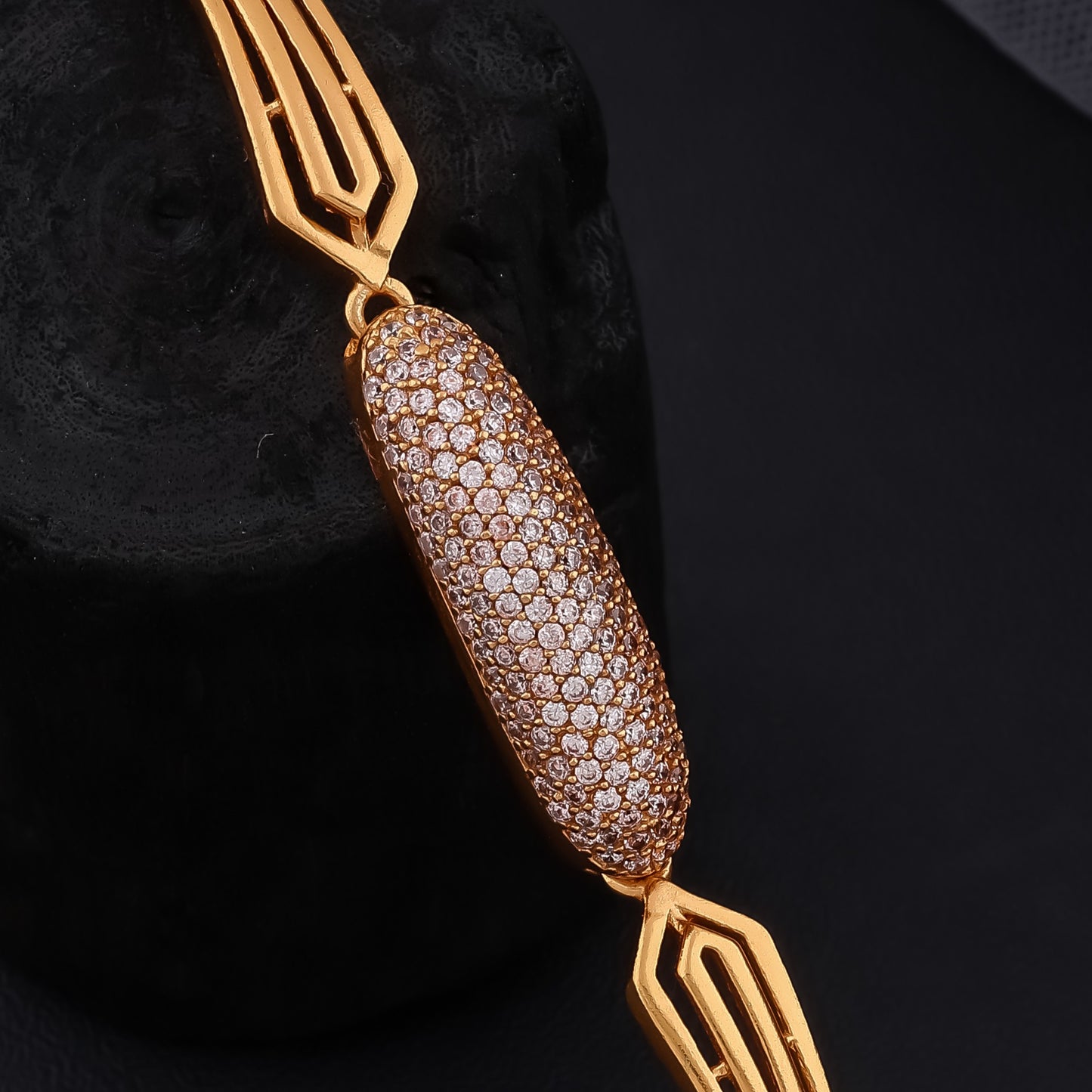 Shimmer Curve Bracelet