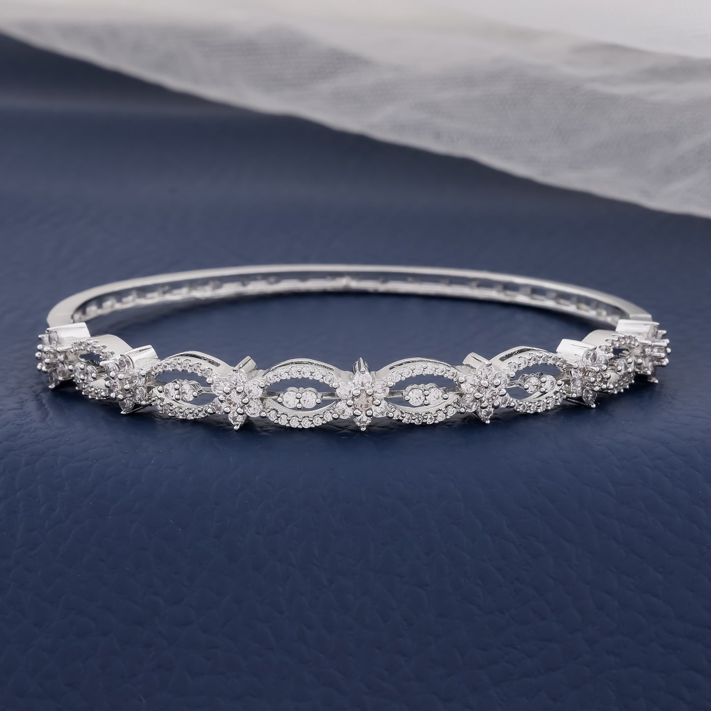 Floral Diamond Bracelet