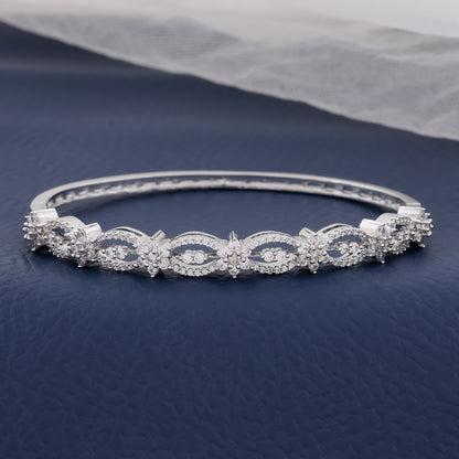 Floral Diamond Bracelet