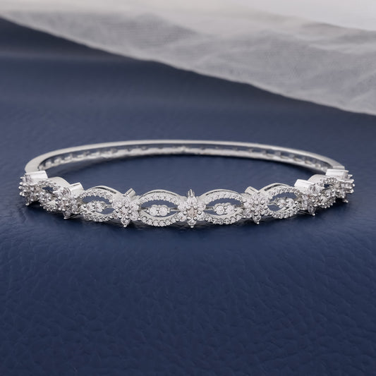 Floral Diamond Bracelet
