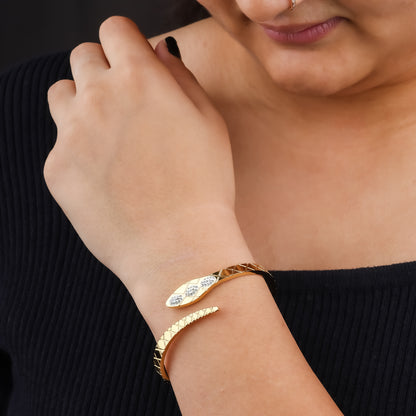 Golden Serpent Bracelet
