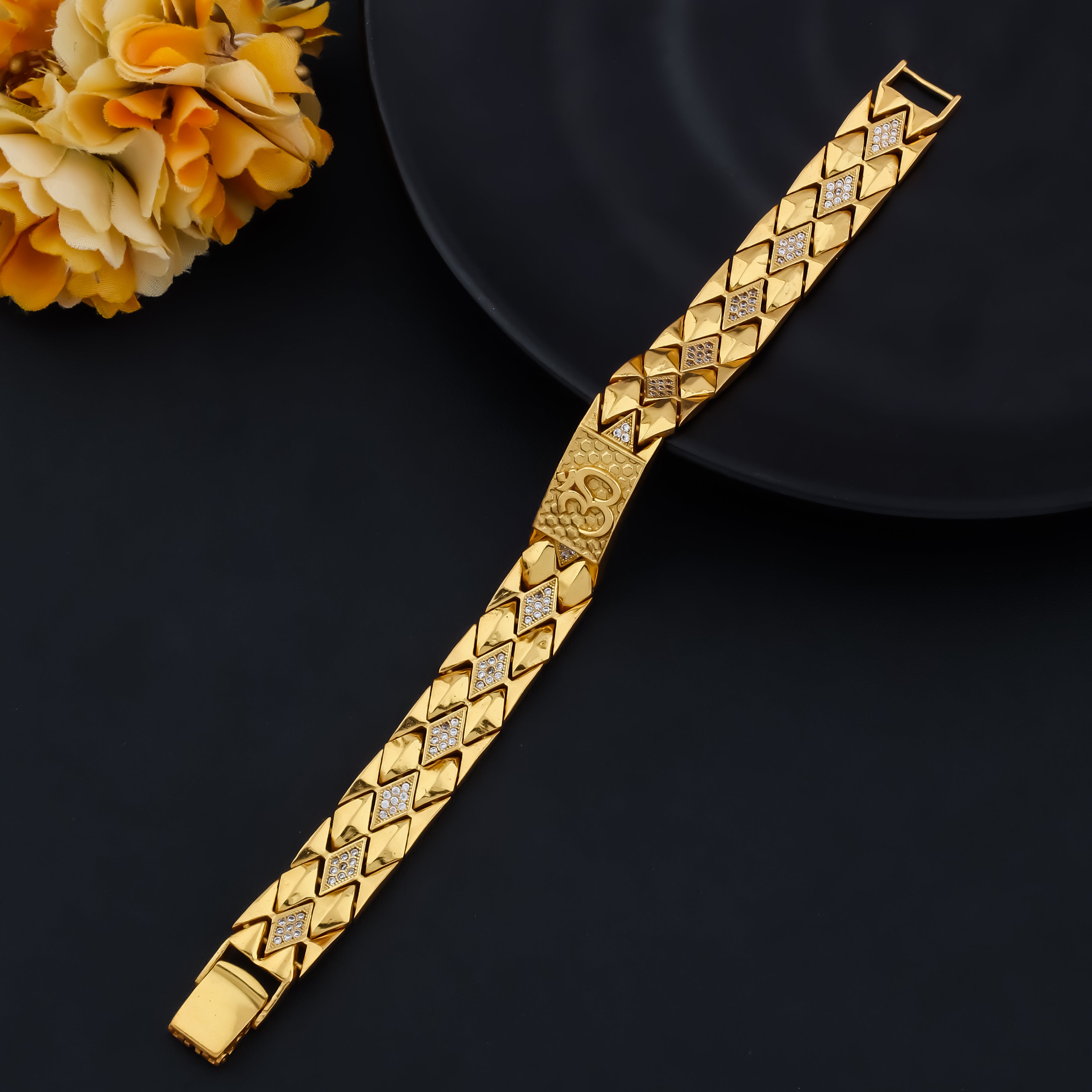 Om Bold Bracelet
