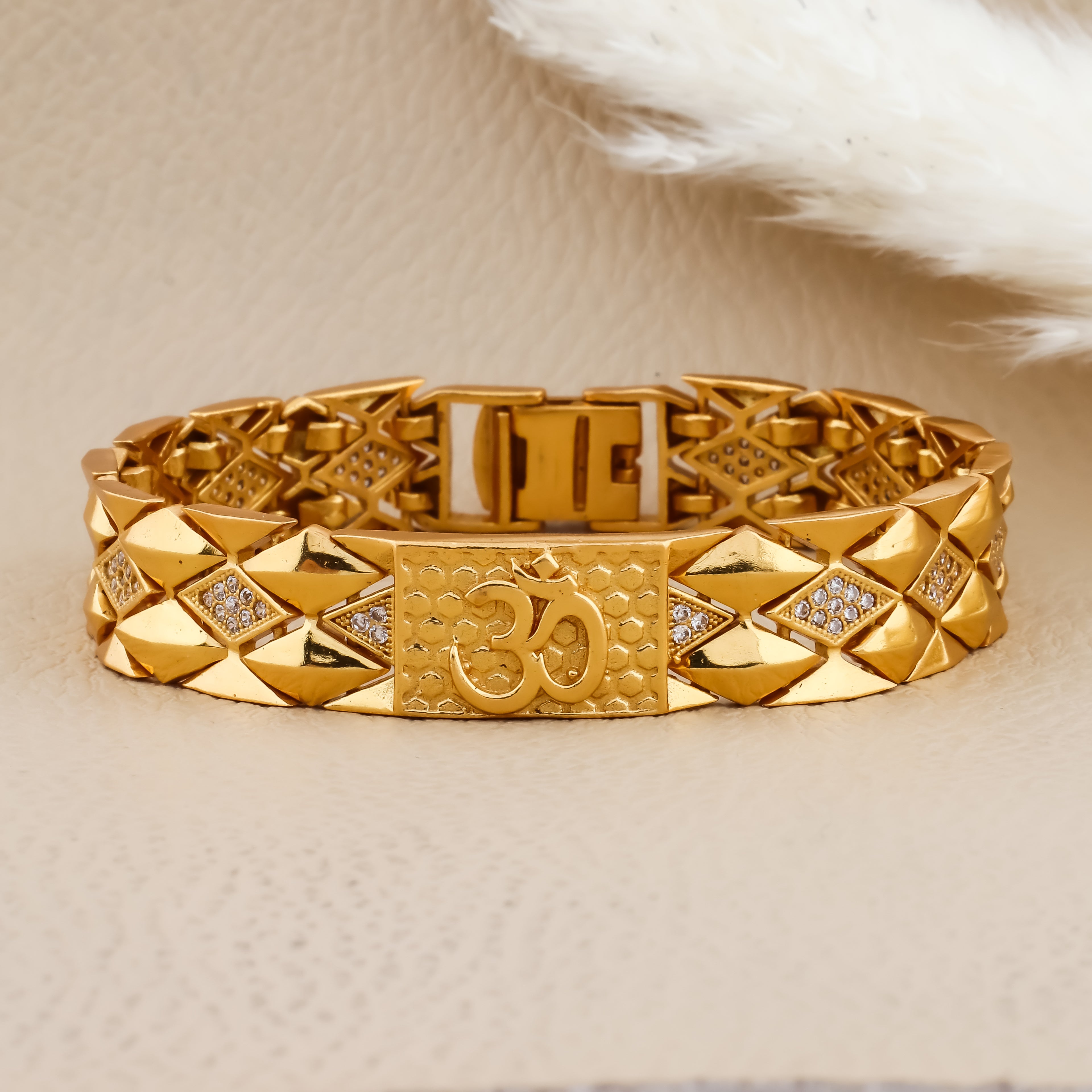 Om Bold Bracelet