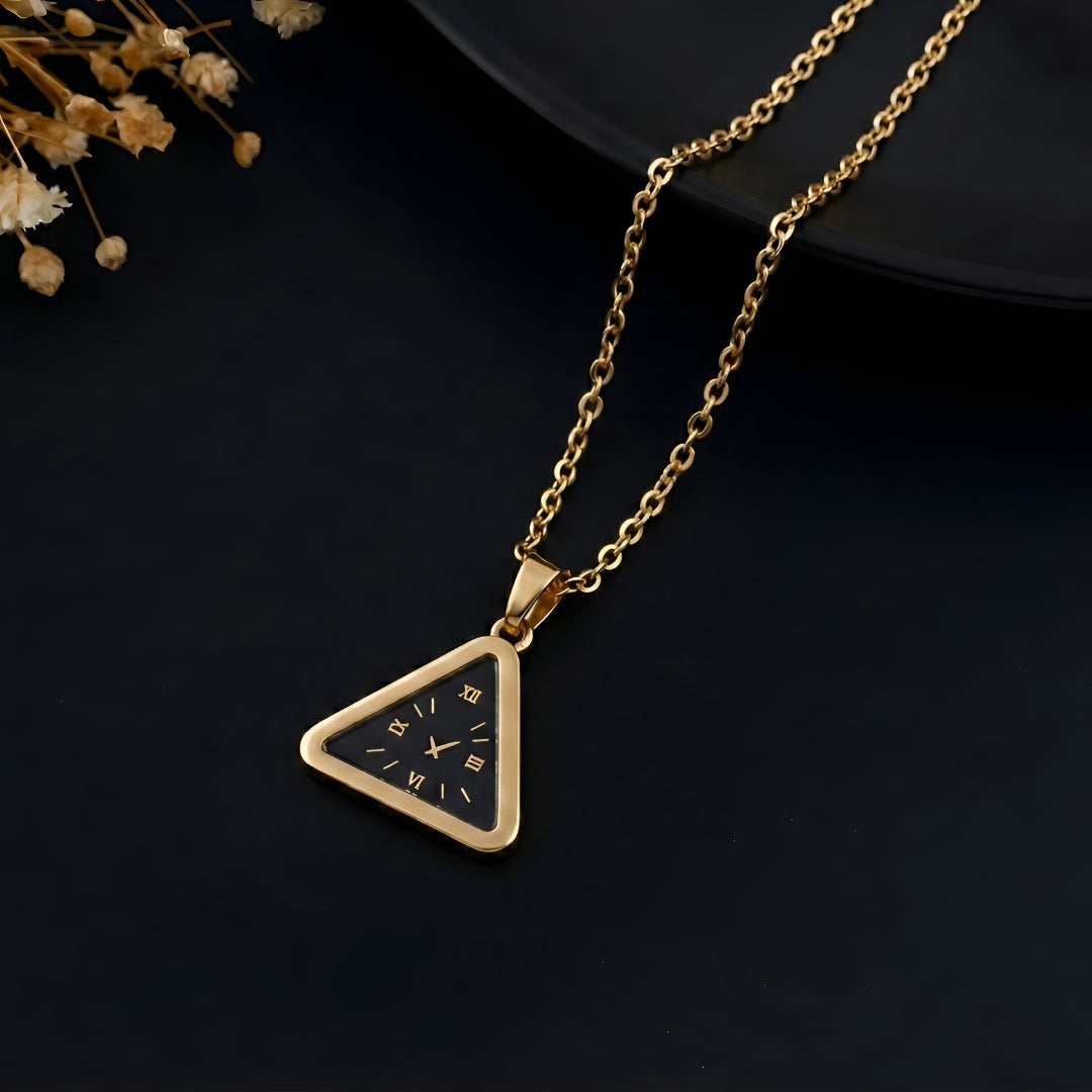 Imperial Triangle Dial Necklace