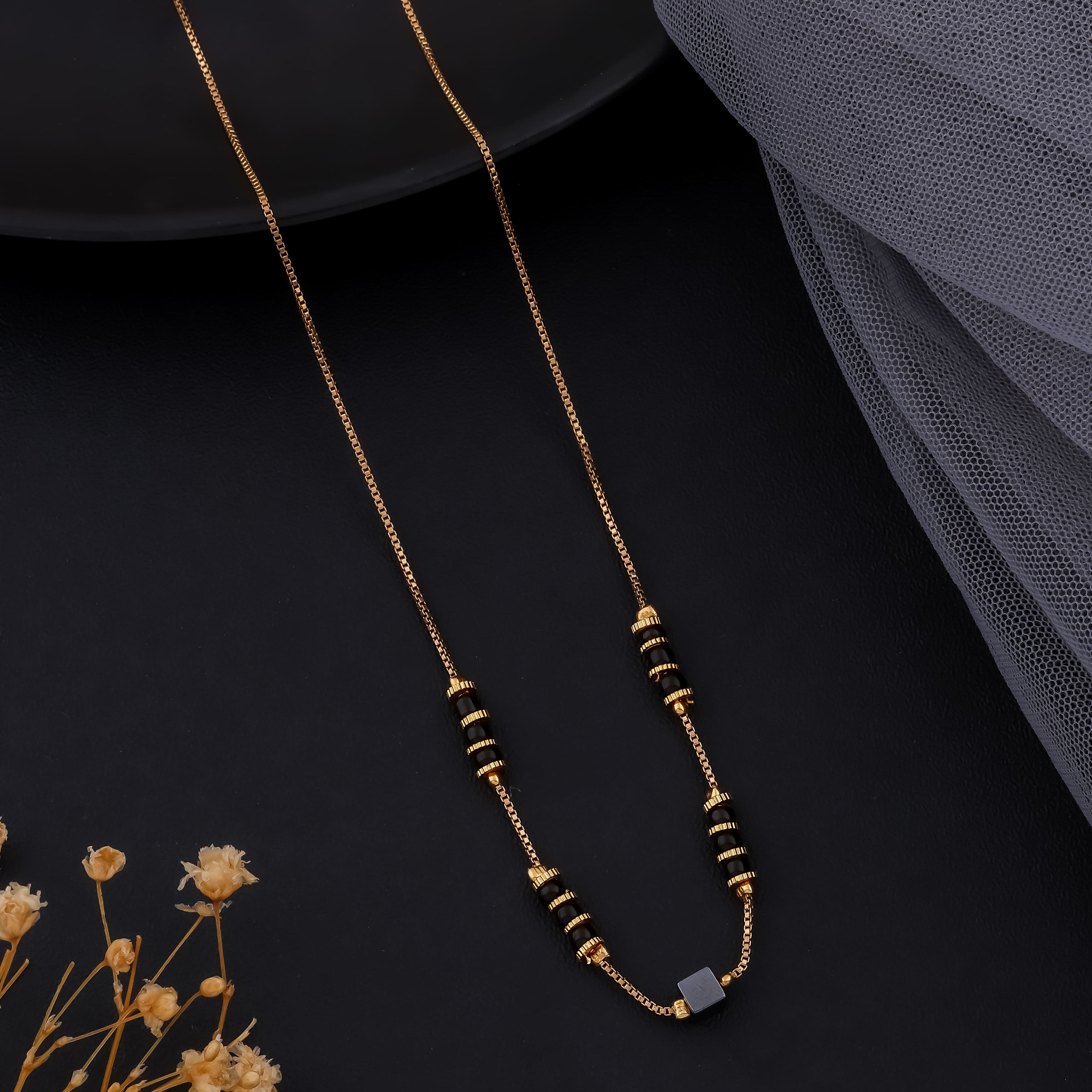 Midnight Cluster Necklace