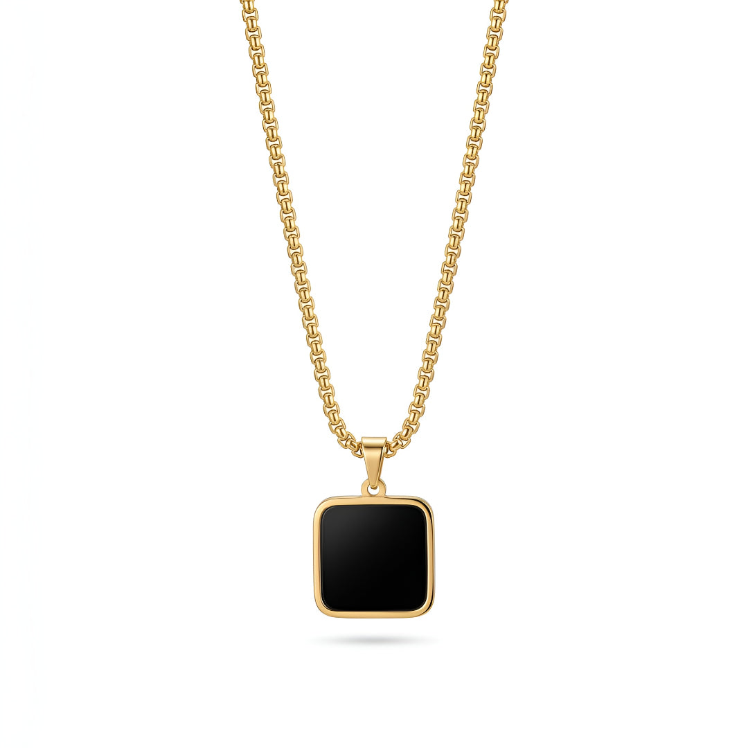 Noir Prestige Pendant Necklace
