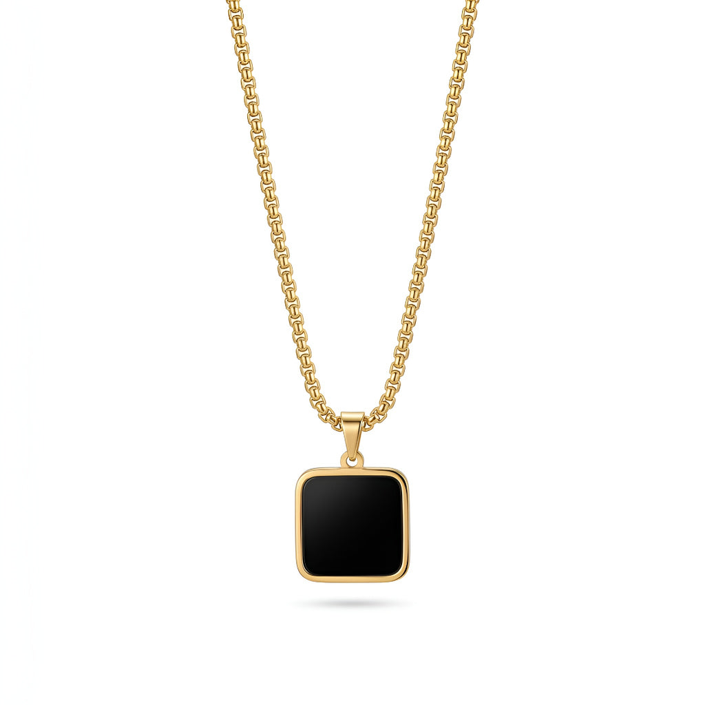 Noir Prestige Pendant Necklace