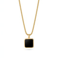 Noir Prestige Pendant Necklace