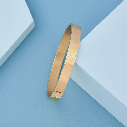 Om Gold Vermeil Bracelet