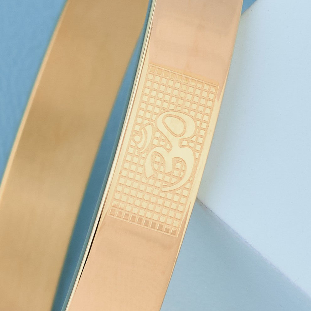 Om Gold Vermeil Bracelet