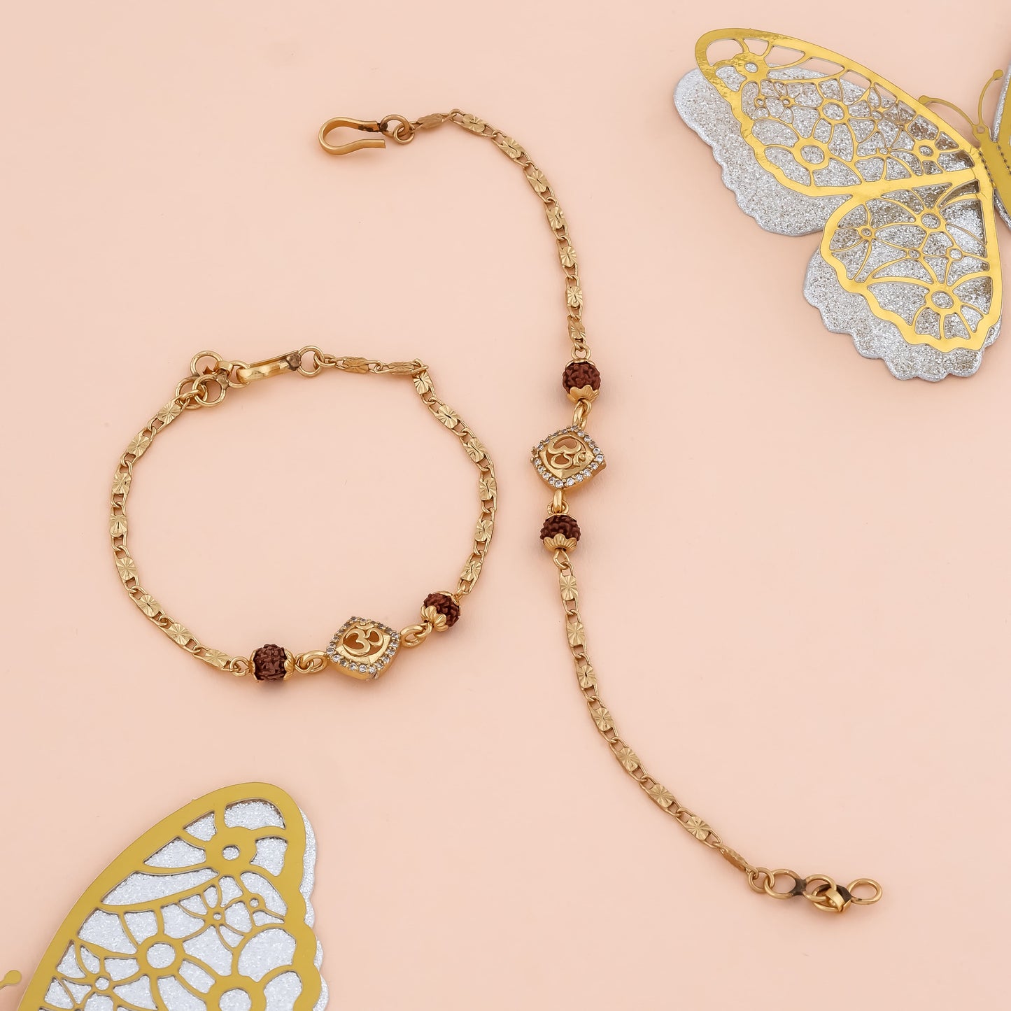 Om Blessing Bracelet - Pair