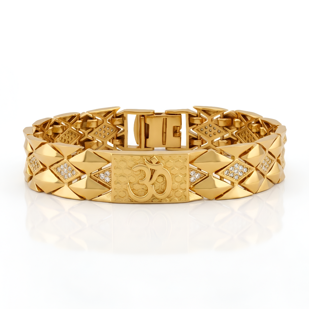 Om Bold Bracelet