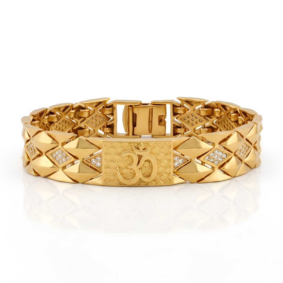 Om Bold Bracelet