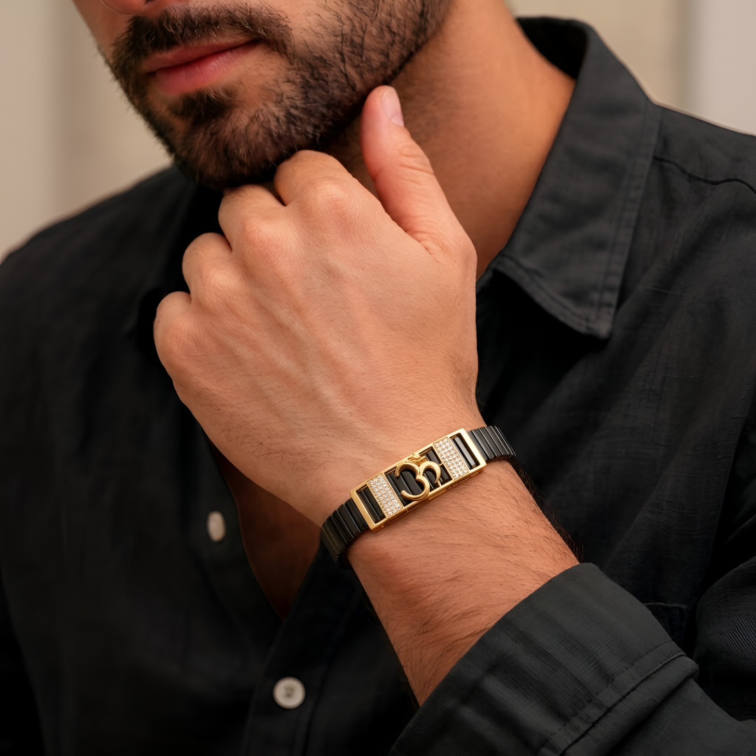 Om Glow Bracelet