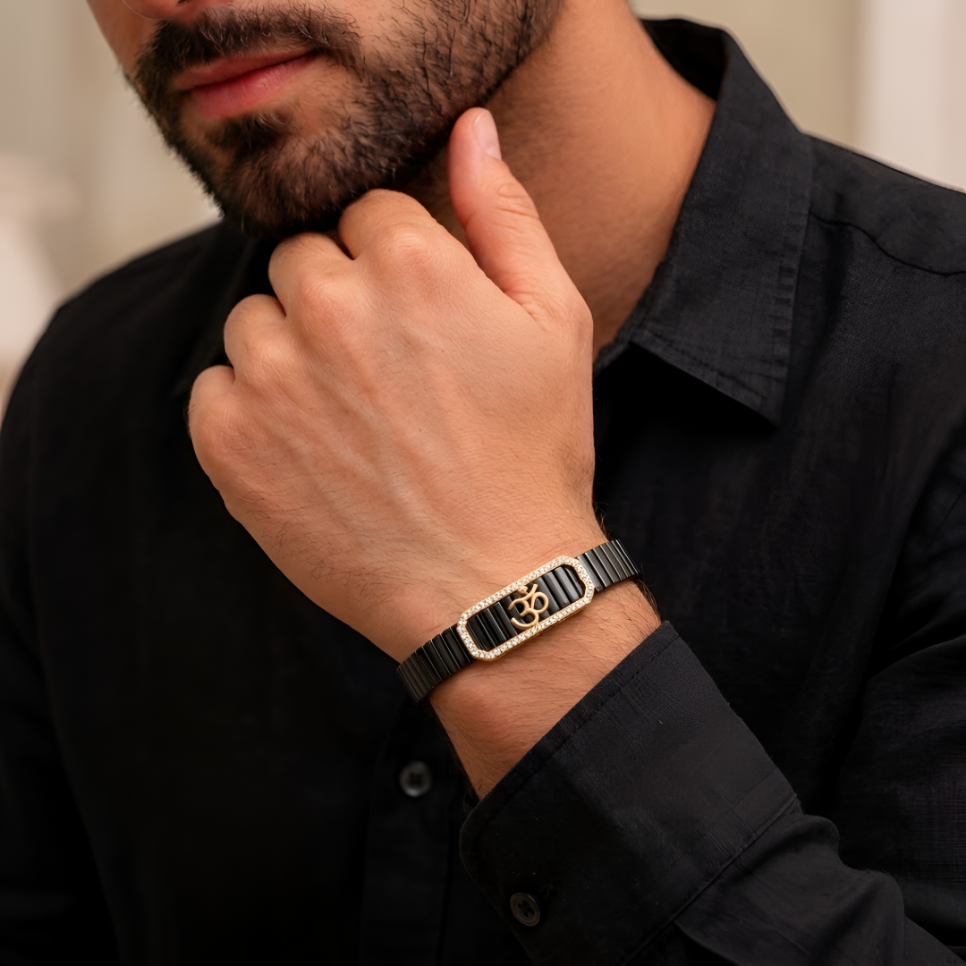 Om Icon Bracelet