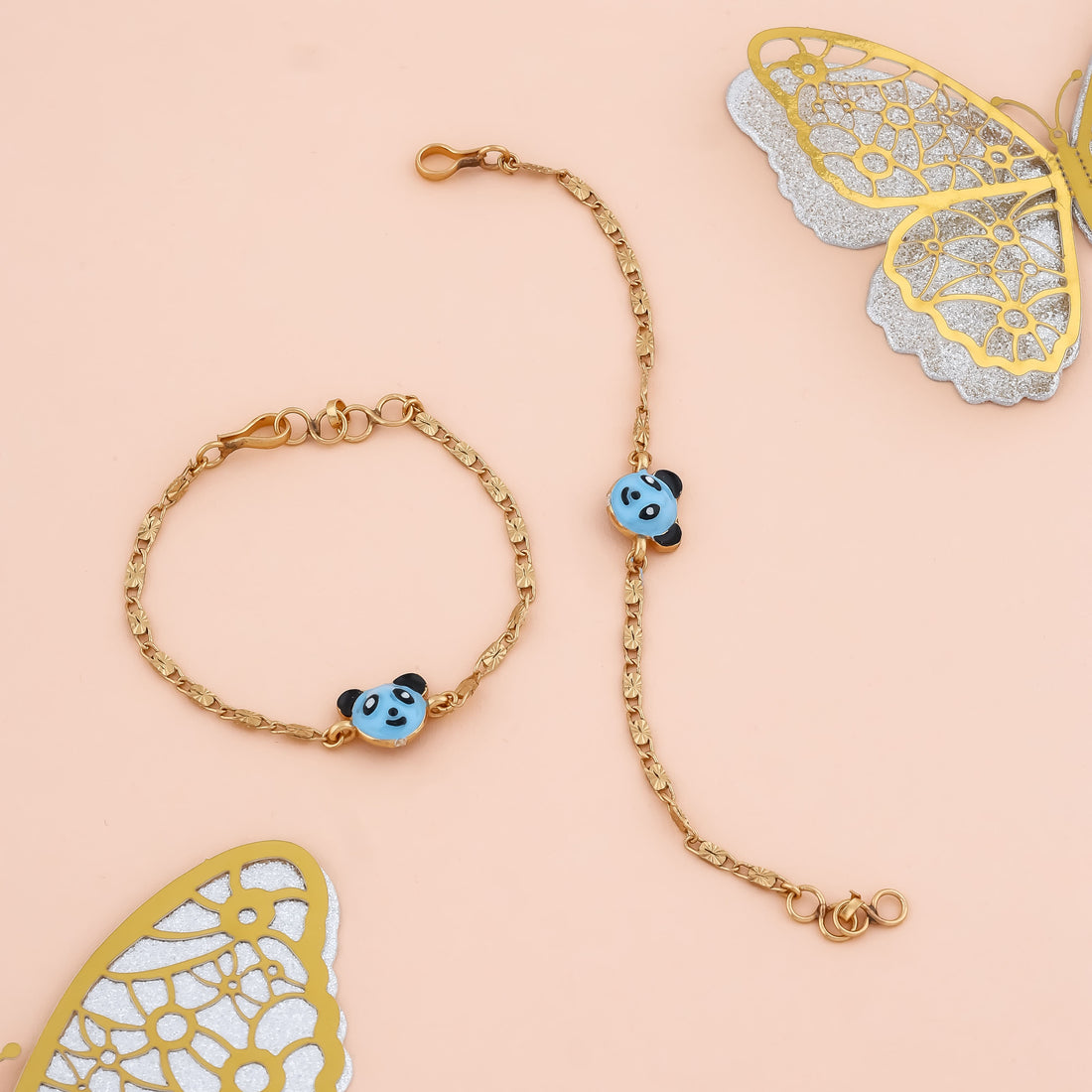 Playful Panda Bracelet - Pair