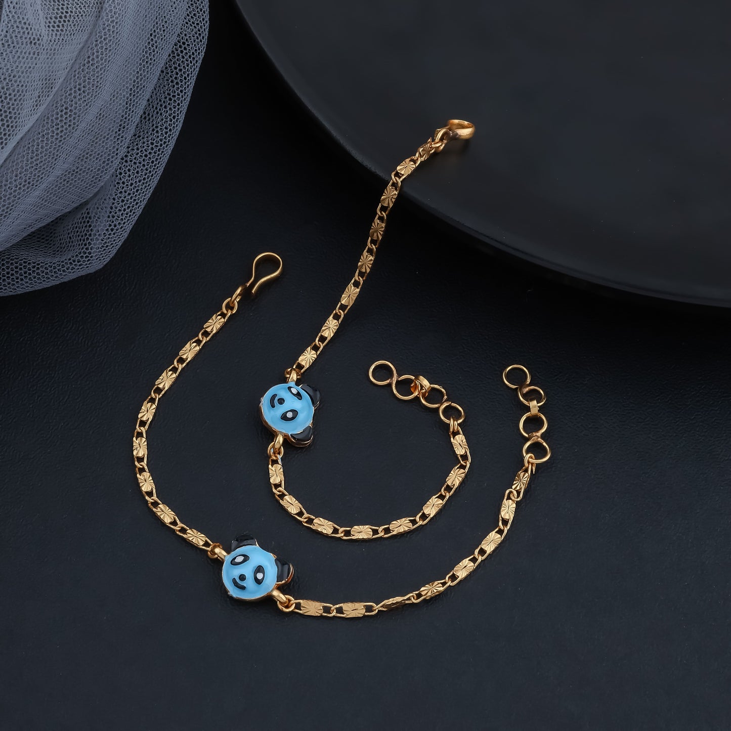 Playful Panda Bracelet - Pair