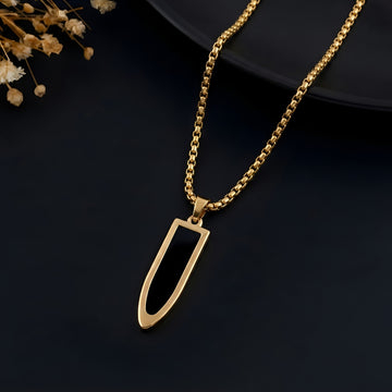 Regal Shield Pendant Necklace