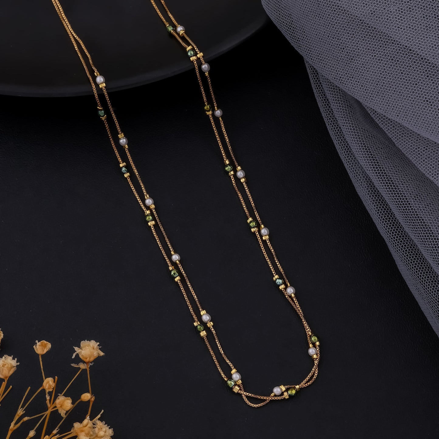 Rimjhim Twin Necklace