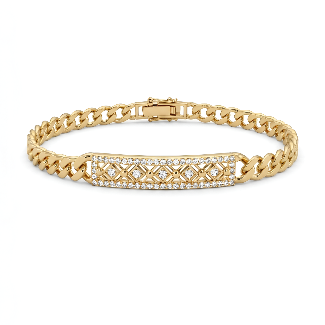 Royal Lattice Rakhi Bracelet