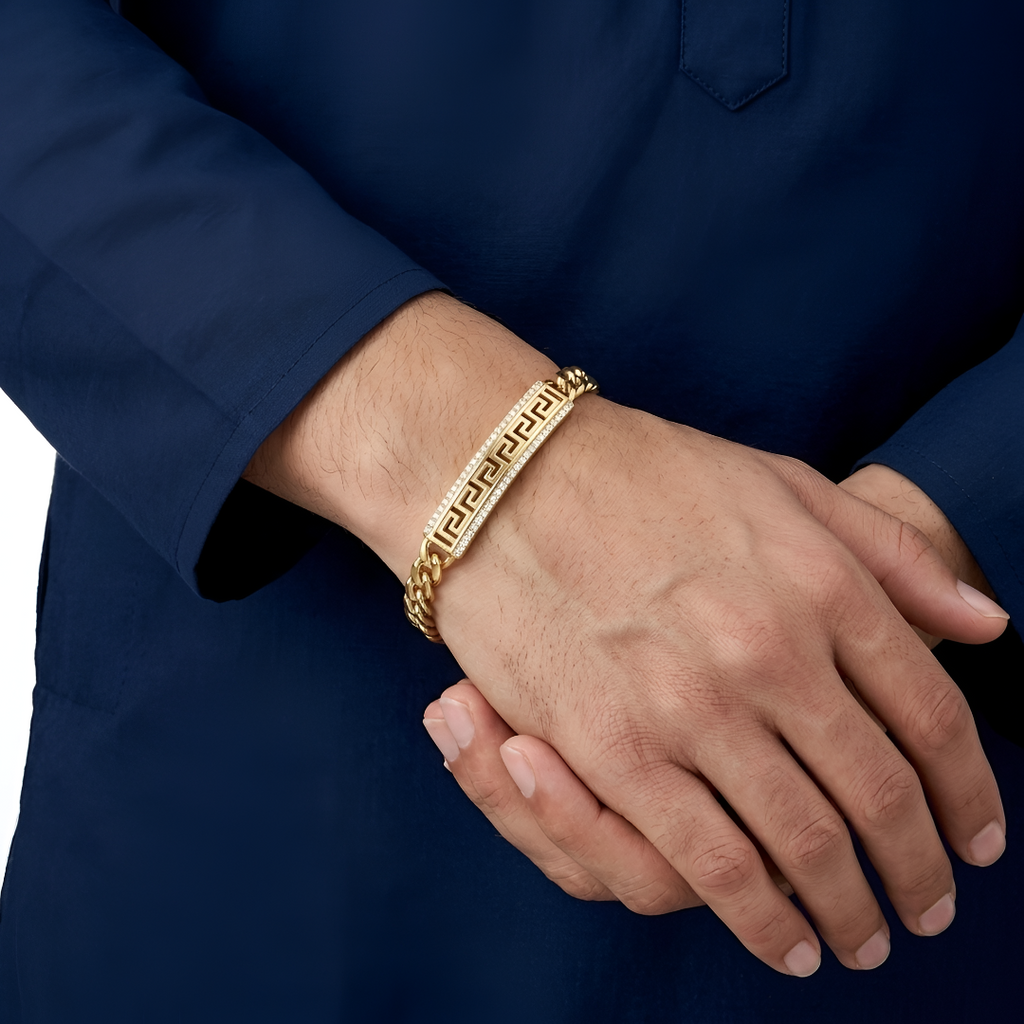 Royal Meander Rakhi Bracelet