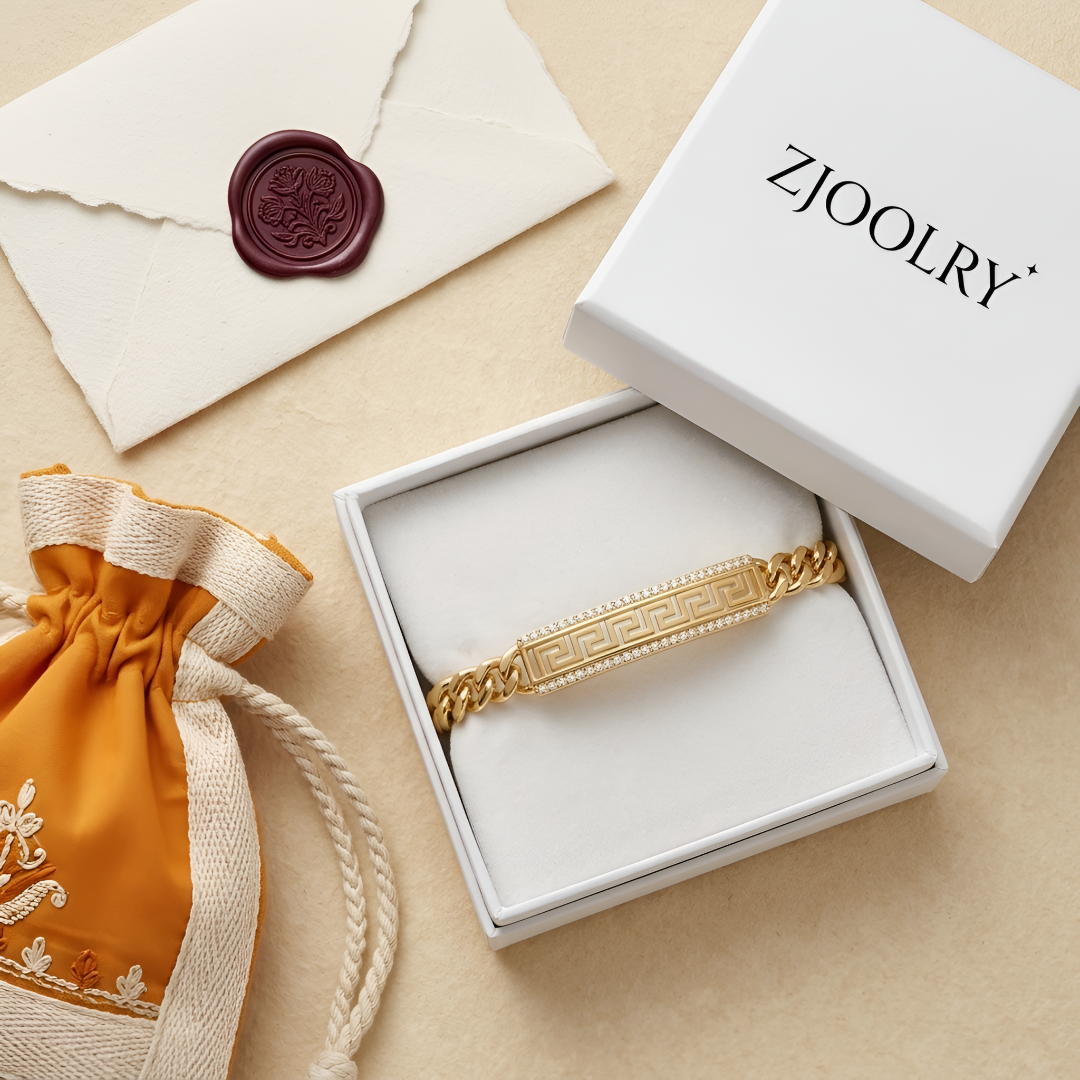 Royal Meander Rakhi Bracelet