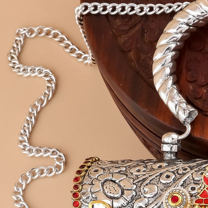 Sacred Palm – Crafted Clutch of Modern Heritage