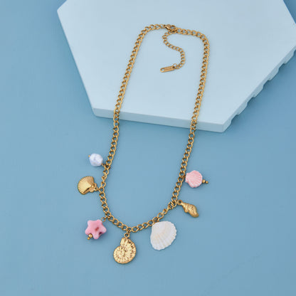 Beach Charm Necklace