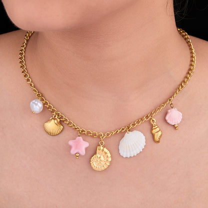 Beach Charm Necklace